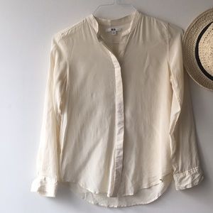 Uniqlo silk shirt